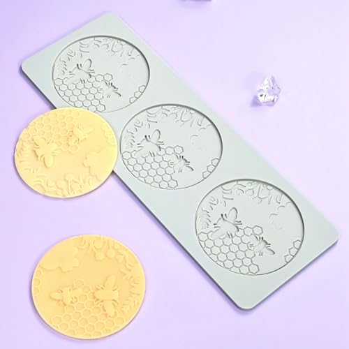 3D Honeycomb Lace Fondant Mold Lace Beehive Wedding Cake Silicone Mousse Sugar Craft Icing Mat Pad Pastry Baking Tool