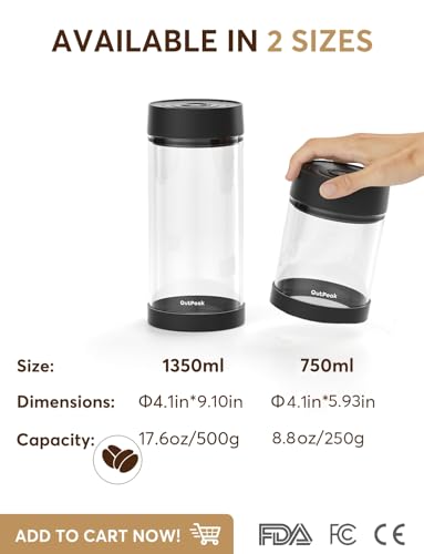 Neo Latest Auto Vacuum Coffee Canister