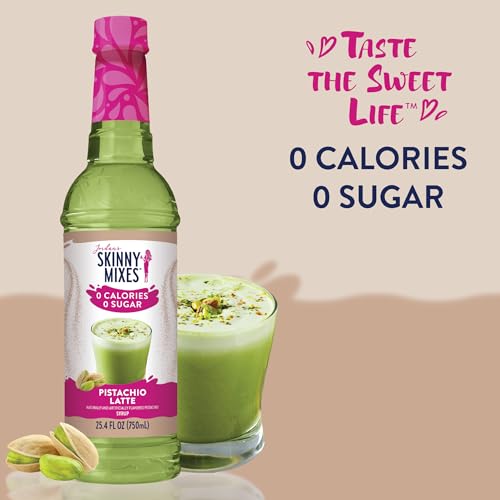 Jordan's Skinny Pistachio Coffee Flavoring Syrup (25.4 Fl Oz)