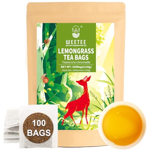 Lemongrass Tea Bags 100 Count