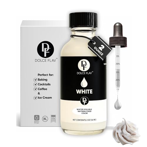 Natural White Liquid Food Coloring