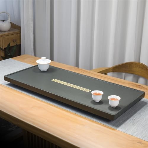 Tea Set Natural Whole Tianluo Green Stone Tea Table Office Drainage Raw Stone Ebonite Home Office Living Room Simple Tea Chinese Tea Set