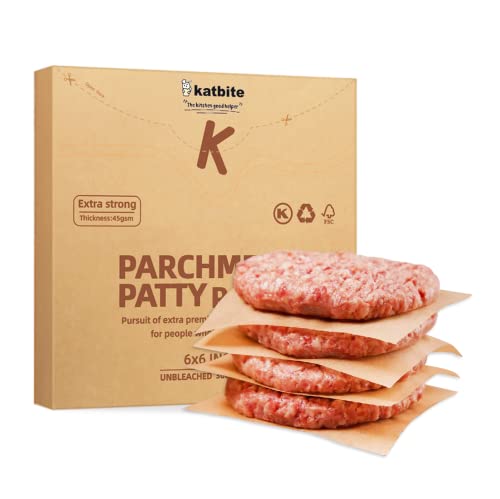 300Pcs 6x6 Inches Patty Paper (1000 Count)