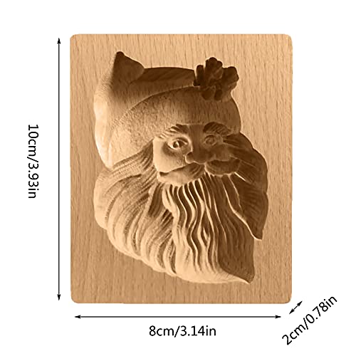 Wooden Cookie Biscuit Mold