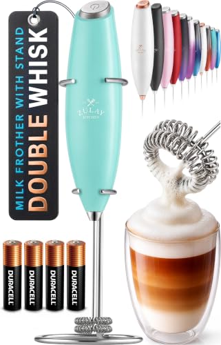 Powerful Milk Frother Wand With Duracell Batteries
