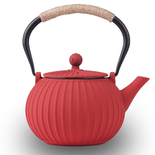 Cast Iron Teapot 40oz Infuser