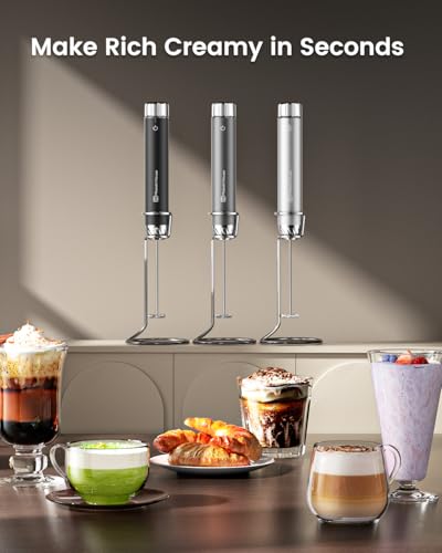 LunaFro Max Rechargeable Milk Frother