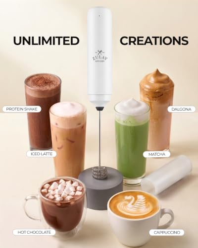 Rechargeable Milk Frother Handheld