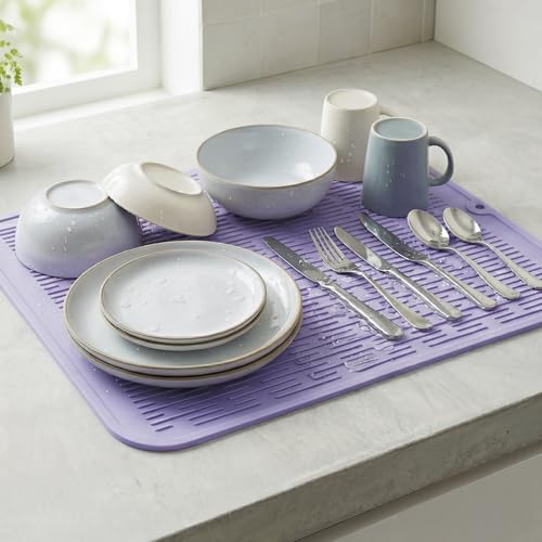 Silicone Dish Drying Mat for Multiple Usage