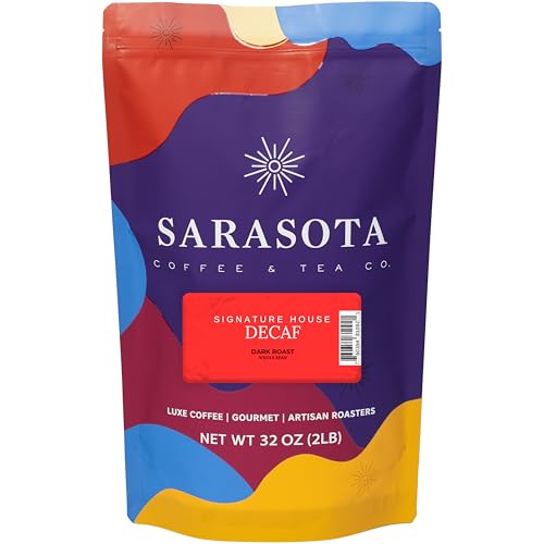 2 lb Decaf Dark Roast Whole Bean Coffee (32 Ounce)