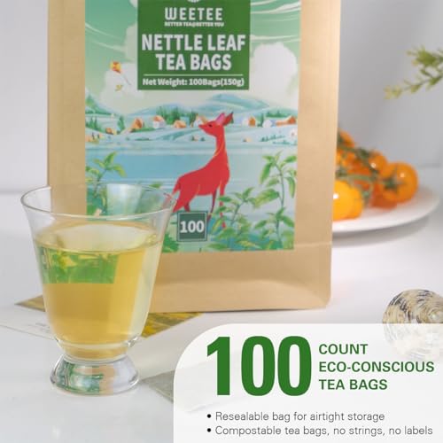 Nettle Leaf Tea Bags 100 Count