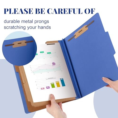 48 Pcs Classification Folder Letter Size