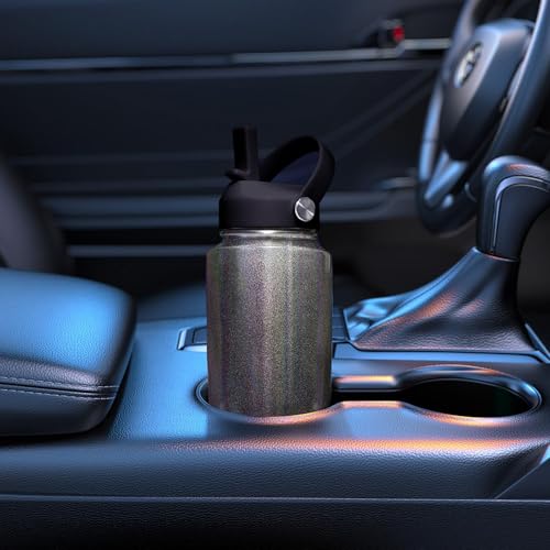 Water Bottle Wide Mouth Stainless Steel Vacuum Insulated Double Wall Keep Liquids Cold or Hot All Day