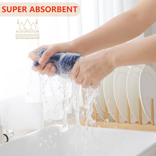 100% Cotton Waffle Weave Kitchen Dish Cloths 12 (12 Count)