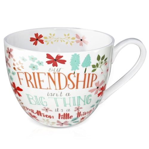20 oz Floral Best Friend Coffee Mug