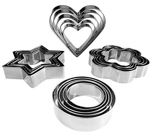 Metal Cookie Cutters Set