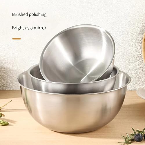 Stainless Steel Mixing Bowls (3 Count)