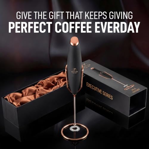 Powerful Milk Frother Wand With Duracell Batteries