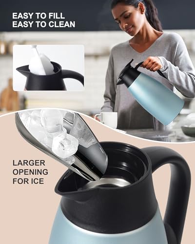 70 OZ Updated Thermal Coffee Carafe for keeping hot (2 Count)
