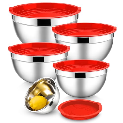 Mixing Bowls with Lids Set (5 Count)