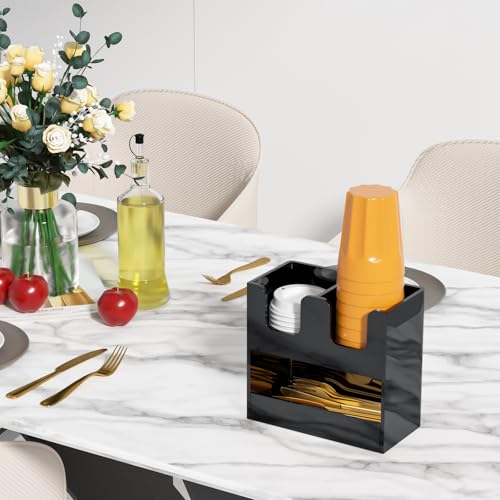 3 Compartment Cup Holder for Countertop