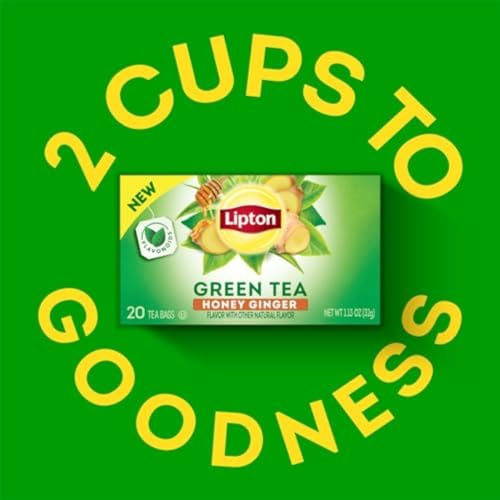 Honey Ginger Green Tea Bags (120 Count)