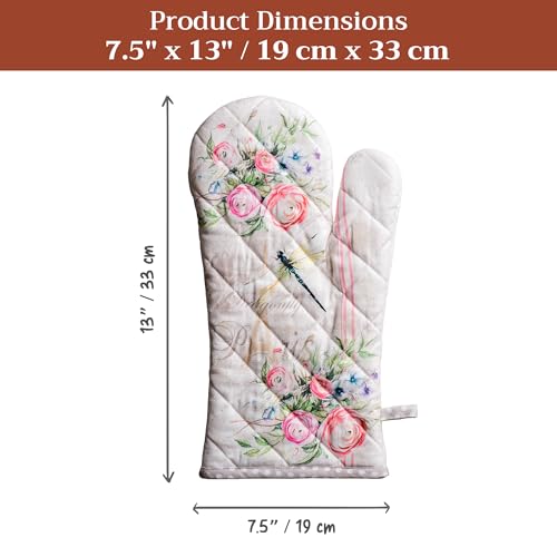 Maison d'Hermine Oven Gloves 100% Cotton Oven Mitt