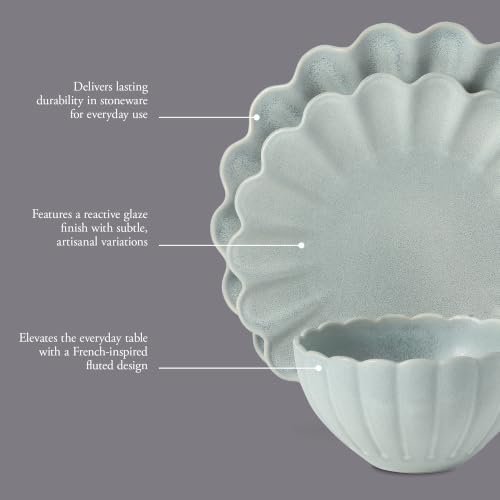 Bistro Fleur Plates and Bowls Sets