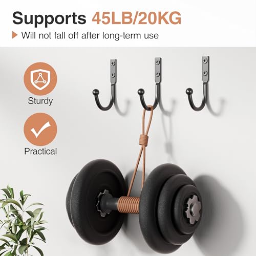 10 Pack Wall Hooks (10 Count)