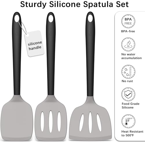 Silicone Spatula Set of 3 (3 Count)