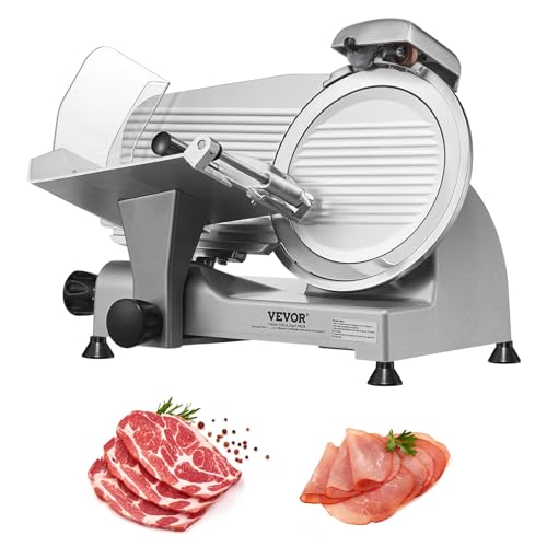 Meat Slicer 340W Electric Deli Food Slicer with 10