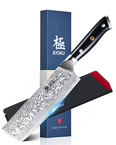 7" Damascus Nakiri Knife