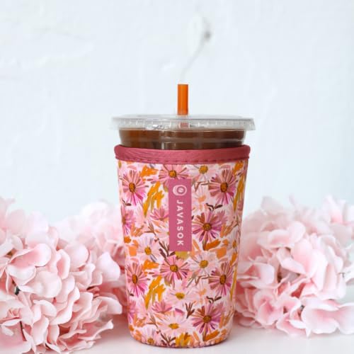 JavaSok Iced Coffee & Cold Soda Insulated Neoprene Cup Sleeve