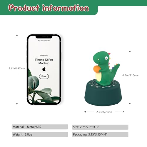 Mechanical Kitchen Timer for Kids