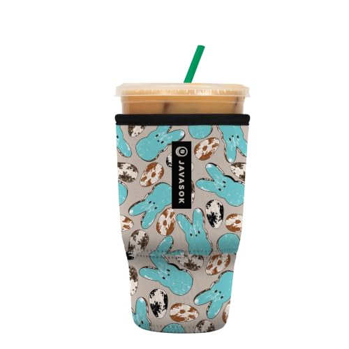 JavaSok Iced Coffee & Cold Soda Insulated Neoprene Cup Sleeve