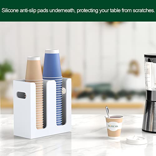 Disposable Coffee Cup Dispenser with Handles
