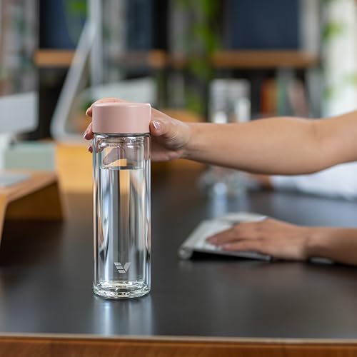 Glass Multi Tea Infuser Bottle 14oz