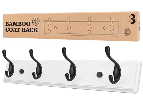 Heavy Duty Wooden Coat Rack