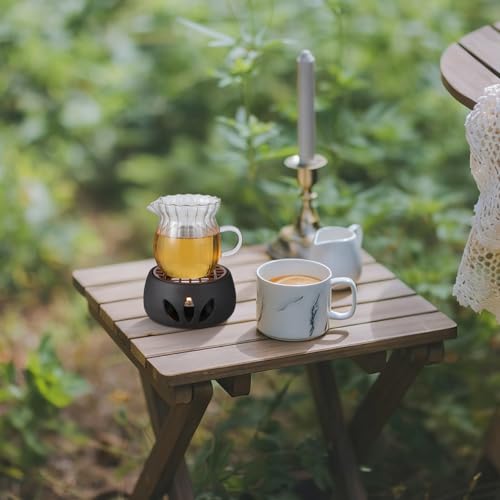 1 Set Ceramic Teapot Warmer Heating Base