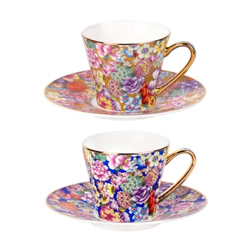 Tea Cup and Saucer (2 Count)