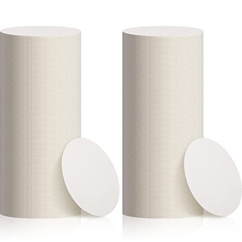 400 Pcs Round Cardboard Coasters Bulk