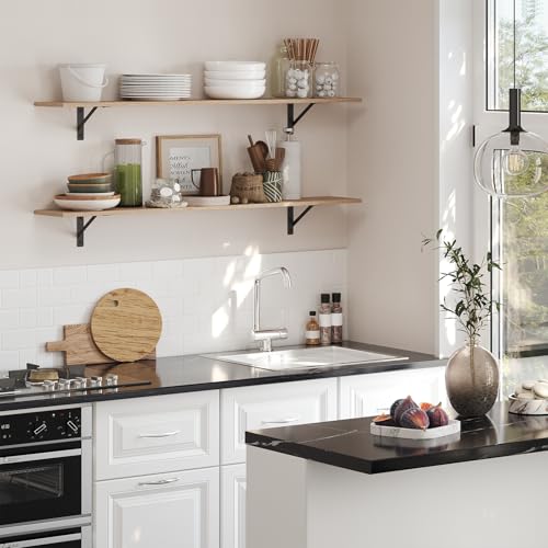 Long Wall Shelves (2 Count)