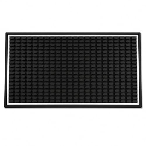 Bar Mat 12in x 6in. 1cm Thick Durable and Stylish Bar Mat for Spills