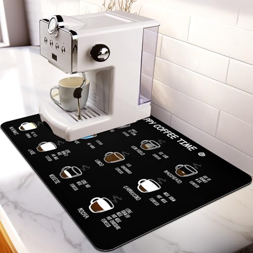 Coffee Bar Mat for Countertop