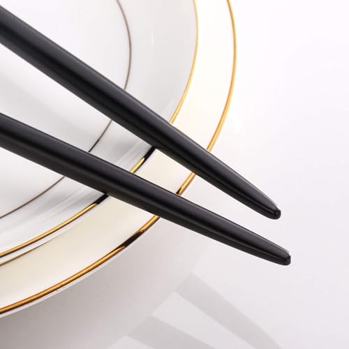 Black Gold Salad Serving Utensils (2 Count)