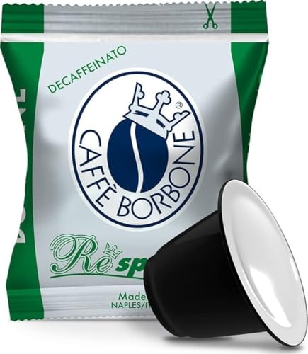 Miscela DEK Decaf Espresso Pods Compatible with Nespresso Original Machines (50 Count)