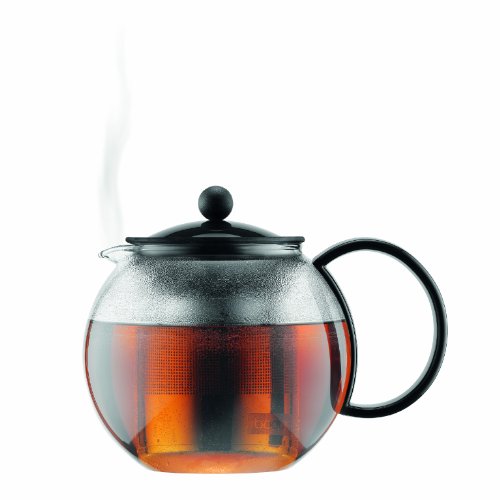 34oz Assam Glass Tea Press with Stainless Steel Filter