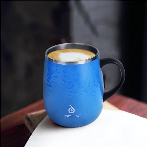16 oz Insulated Coffee Mug with Lid and Handle