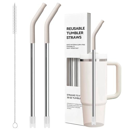 Metal Straw Reusable for Stanley 30 OZ Tumbler