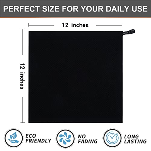 100% Cotton Kitchen Dish Cloths (12 Count)